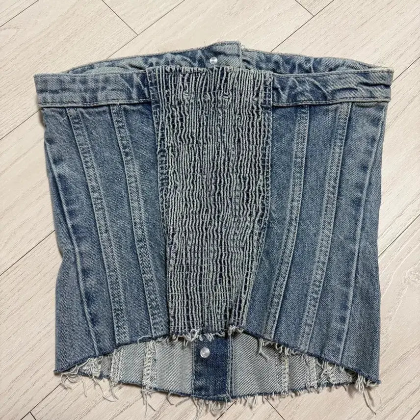 [BUNJANG] Zara Denim Top XS / 자라 데님 탑 xs