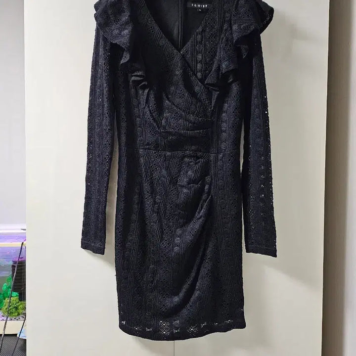 [BUNJANG] Egoist Black Mini Dress / 에고이스트 블랙원피스55(상태굿)