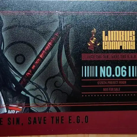 [BUNJANG] Limbus Company Animate Ticket (Lucky Draw) / 홍루티켓양도합니다 림컴 림버스 컴퍼니 애니메이트