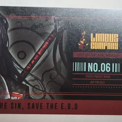 [BUNJANG] Limbus Company Animate Ticket (Lucky Draw) / 홍루티켓양도합니다 림컴 림버스 컴퍼니 애니메이트