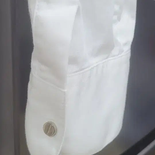 [BUNJANG] WooYoungMi Paris White Cotton Shirt / 우영미 파리 화이트 면 셔츠 남방