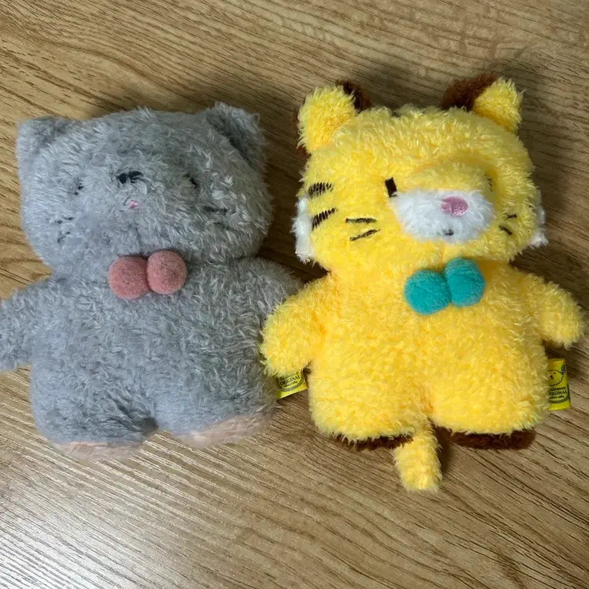 [BUNJANG] Cat Tiger Plush Set / 탓똔 고양이 호랑이 인형 일괄