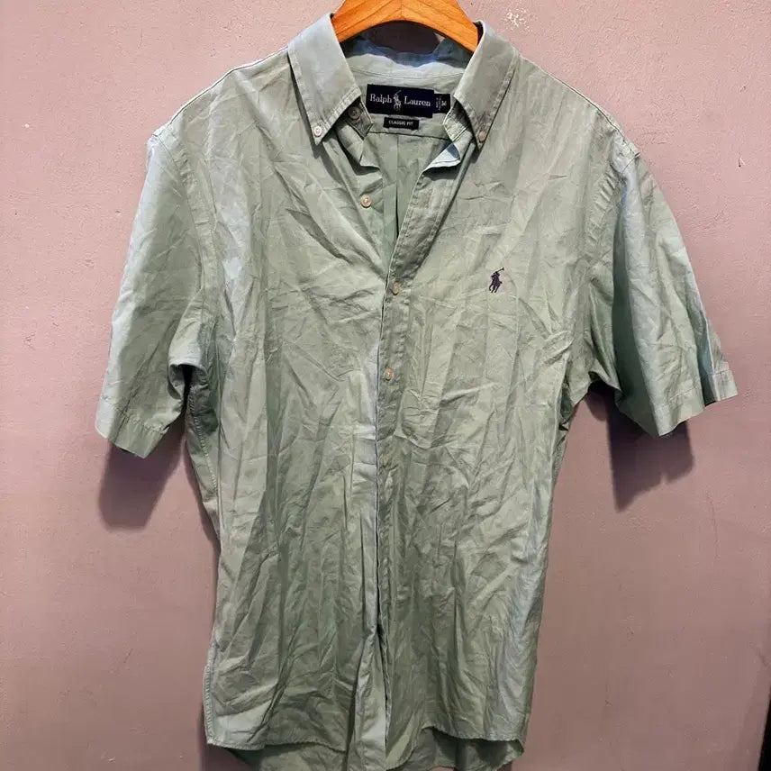 [BUNJANG] Polo Ralph Lauren Authentic Short Sleeve Shirt / 폴로랄프로렌 정품 반팔셔츠