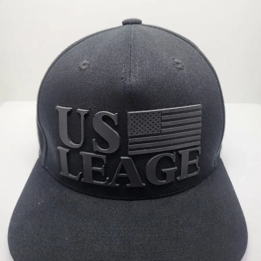 [BUNJANG] US LEAGUE Black Logo Ball Cap / 모자