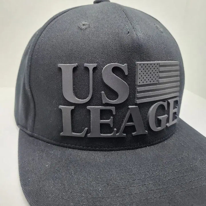 [BUNJANG] US LEAGUE Black Logo Ball Cap / 모자