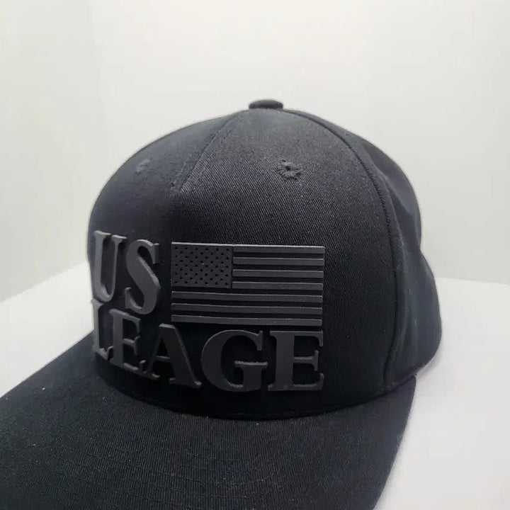 [BUNJANG] US LEAGUE Black Logo Ball Cap / 모자