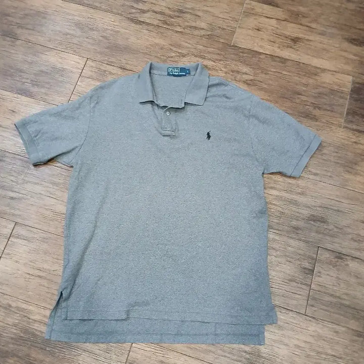 [BUNJANG] Polo Ralph Lauren Gray Short Sleeve Polo Shirt / 폴로 랄프로렌 그레이 반팔 폴로티