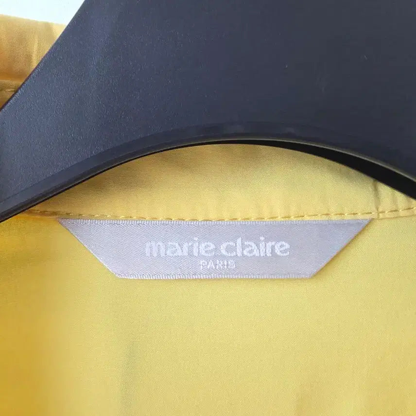 [BUNJANG] Marie Claire Yellow Button Dress / 90/마리끌레르 옐로우 원피스