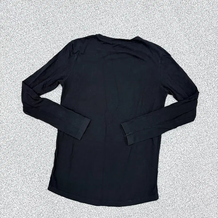 [BUNJANG] Vintage 80s Round Neck Long Sleeve Shirt / 80 빈티지 라운드넥 긴팔 롱슬리브 0430J