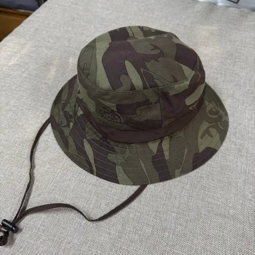 [BUNJANG] The North Face Camo Bucket Hat / 노스페이스 카모 버킷햇 벙거지 모자