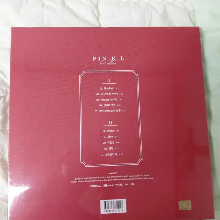 [BUNJANG] Fin.K.L Best Album LP CD (Sealed) / 핑클 베스트 LP CD  미개봉