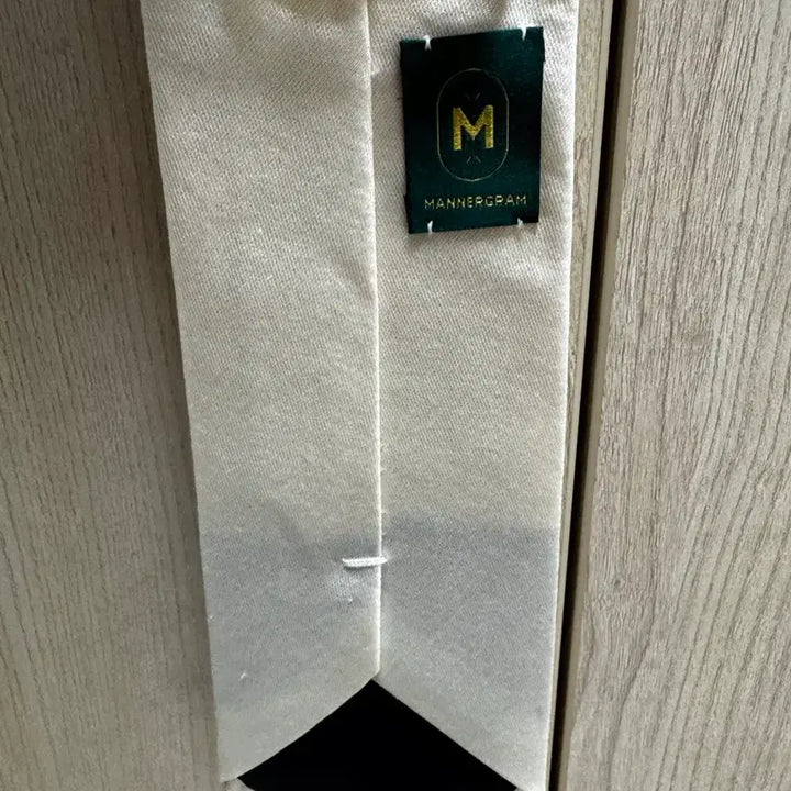 [BUNJANG] Mannergram Silk Tie / 매너그램 실크타이