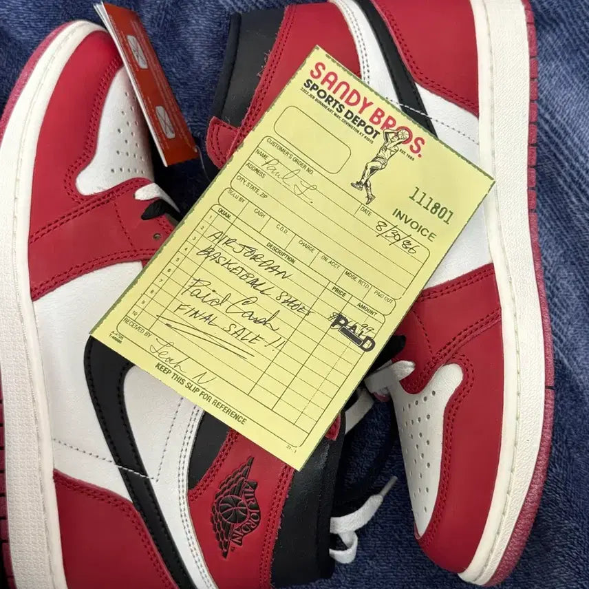 [BUNJANG] Air Jordan 1 High Chicago Lost &amp; Found 2022 / 조던1시카고2022 노크랙 280