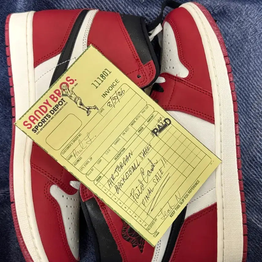 [BUNJANG] Air Jordan 1 High Chicago Lost &amp; Found 2022 / 조던1시카고2022 노크랙 280