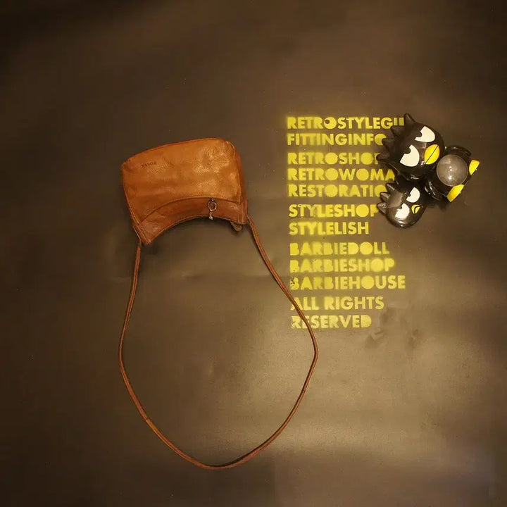 [BUNJANG] Fossil Mini Leather Crossbody Bag Vintage / 7111 파슬가방 크로스백 미니백 미니가방 가죽백 가죽가방 빈티지가방