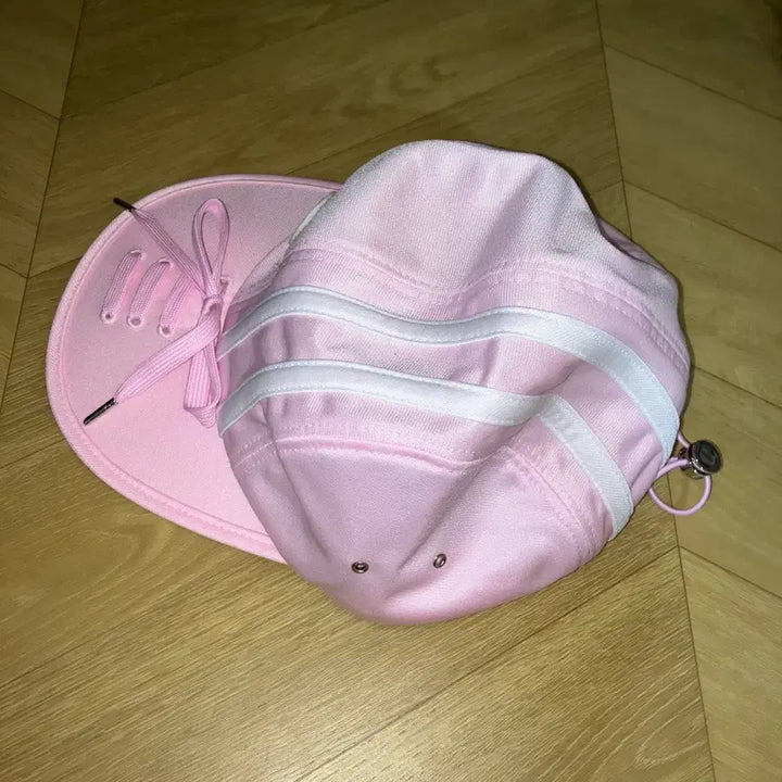 [BUNJANG] Oldycallnew Pink Ribbon Detail Baseball Cap / 올디컬뉴 모자