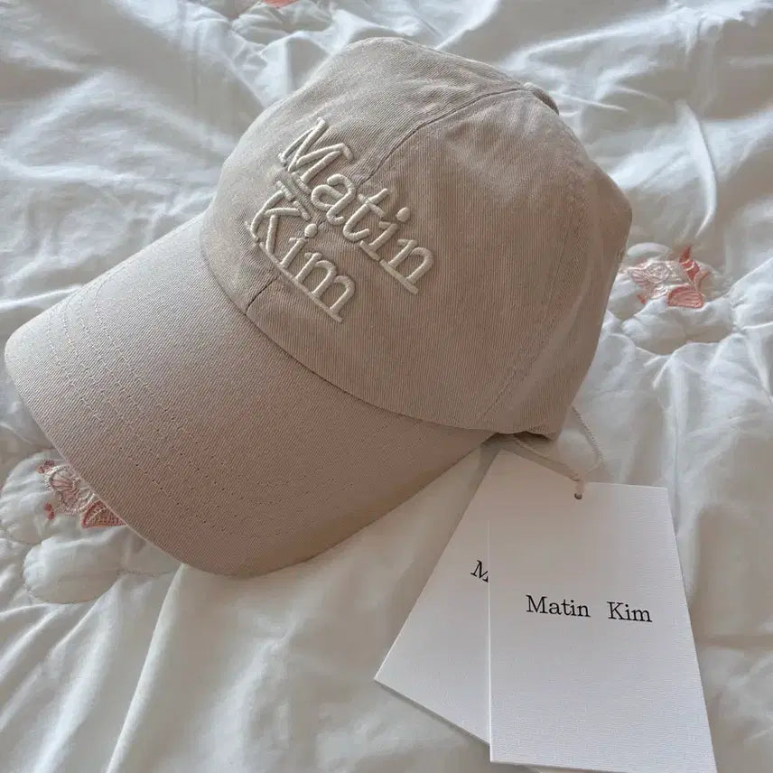 [BUNJANG] Matinkim Cotton Baseball Cap / 마뗑킴 모자