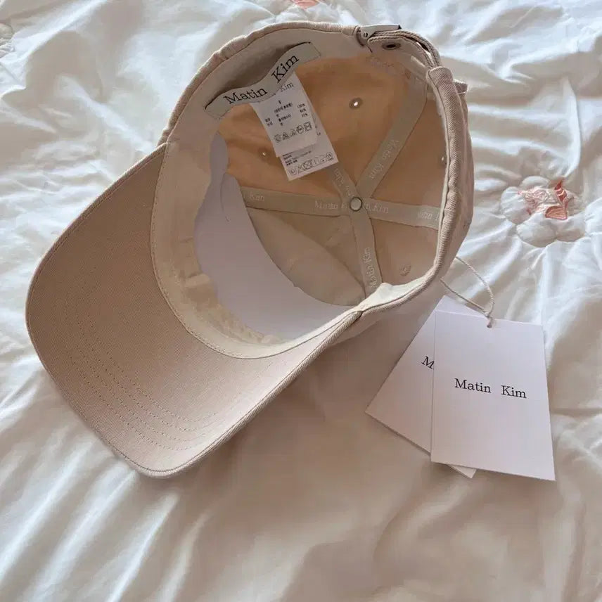 [BUNJANG] Matinkim Cotton Baseball Cap / 마뗑킴 모자