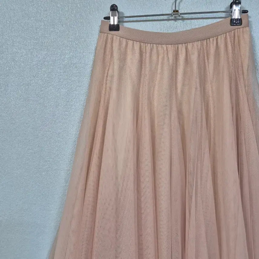 [BUNJANG] Daily N Pink Mesh Tulle Skirt Size 66 / DAILY N 핑크 망사 튤스커트 66