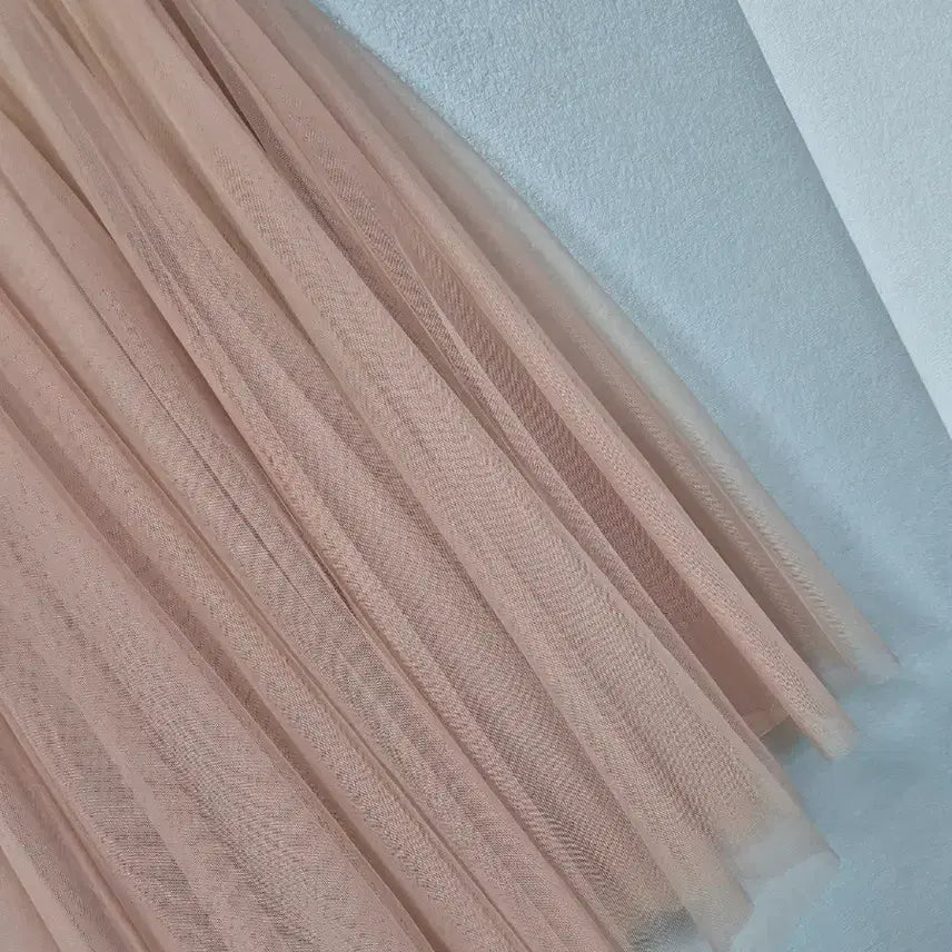 [BUNJANG] Daily N Pink Mesh Tulle Skirt Size 66 / DAILY N 핑크 망사 튤스커트 66