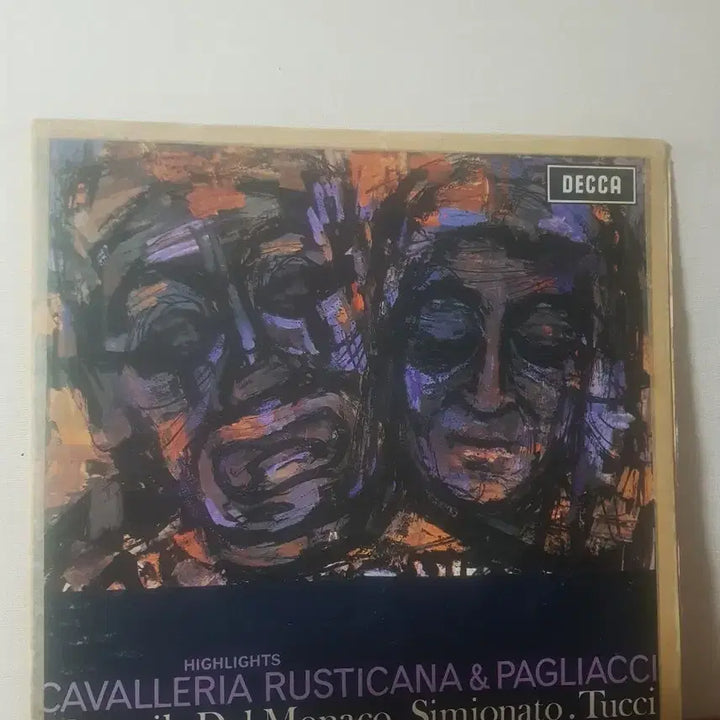 [BUNJANG] Opera Arias by Leoncavallo and Mascagni Classic LP Vinyl - Budget Priced / 성악 레온카발로 마스카니 성음 클래식엘피 바이닐vinyl 염가lp