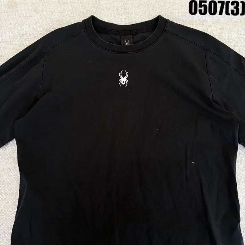 [BUNJANG] Spider Black Short Sleeve T-Shirt L / 스파이더 반팔 티셔츠 블랙 L 0507