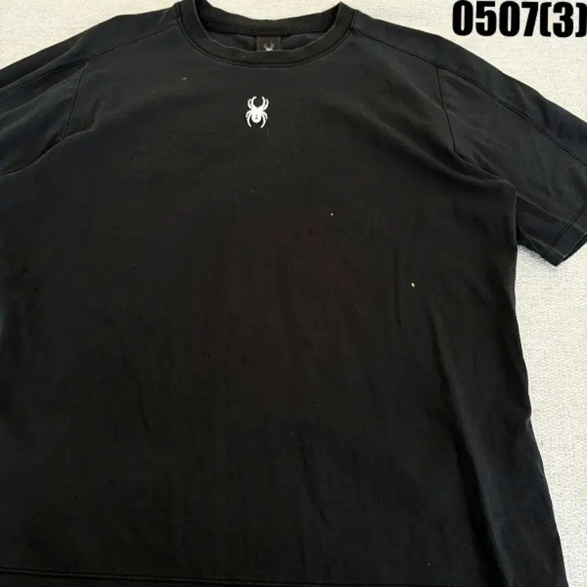 [BUNJANG] Spider Black Short Sleeve T-Shirt L / 스파이더 반팔 티셔츠 블랙 L 0507