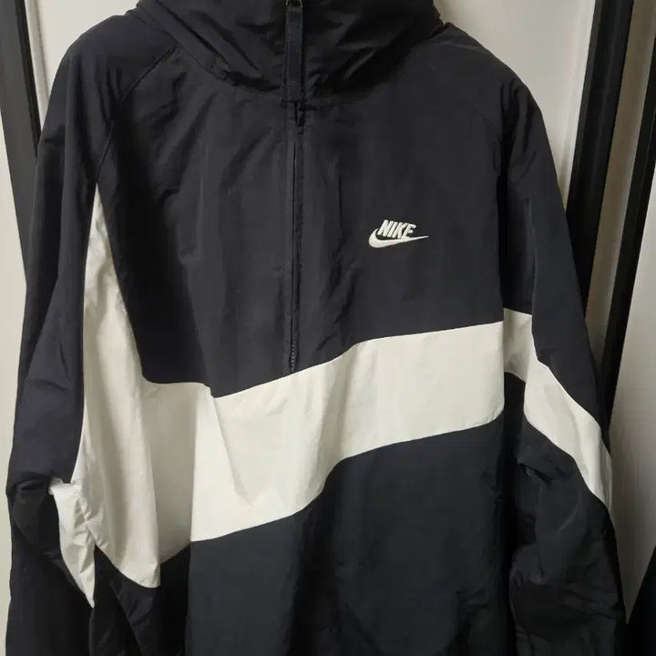 [BUNJANG] Nike Big Swoosh Half Zip Anorak Pullover L / 나이키 / 빅스우시 반 집업 아노락 풀오버 / L 사이즈