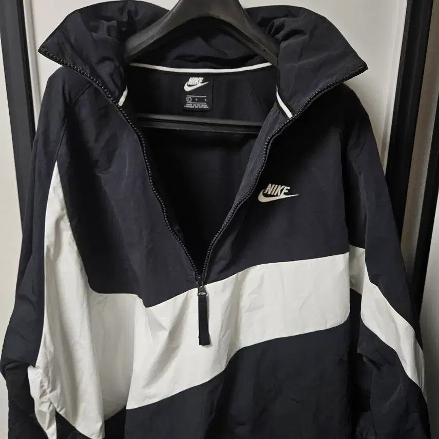 [BUNJANG] Nike Big Swoosh Half Zip Anorak Pullover L / 나이키 / 빅스우시 반 집업 아노락 풀오버 / L 사이즈