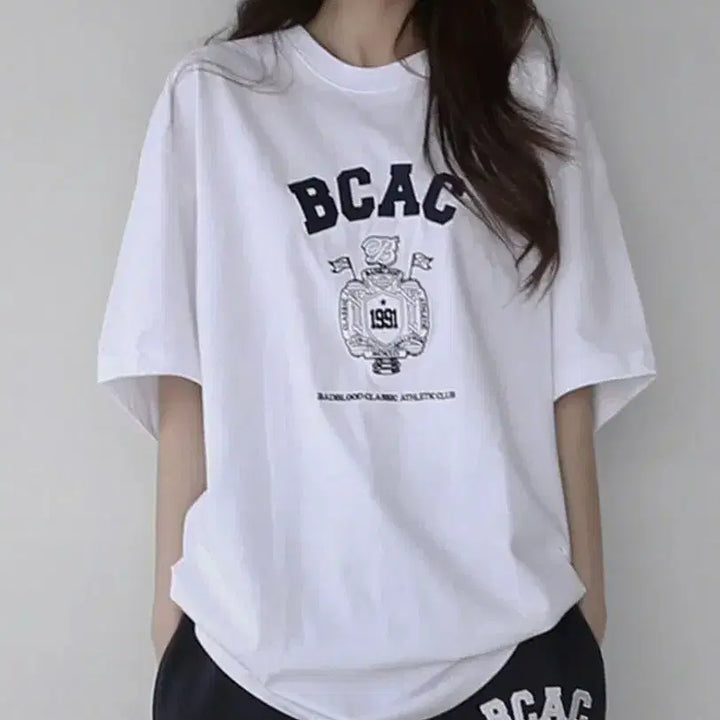[BUNJANG] Badblood Emblem Cotton T-Shirt M / 배드블러드 엠블러 코튼 반팔 M