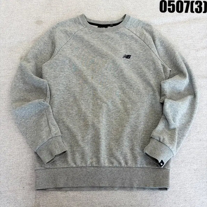 [BUNJANG] New Balance Grey Sweatshirt T-Shirt M / 뉴발란스 회색 맨투맨 티셔츠 M 0507