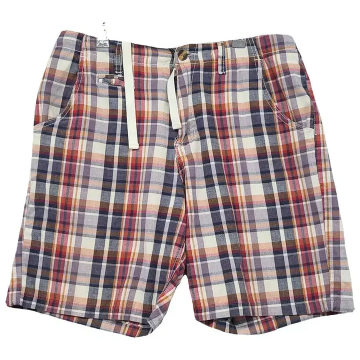 [BUNJANG] Polo Ralph Lauren Red Check Cotton Shorts (Size 34) / 폴로 빈티지 레드 체크 반바지 34