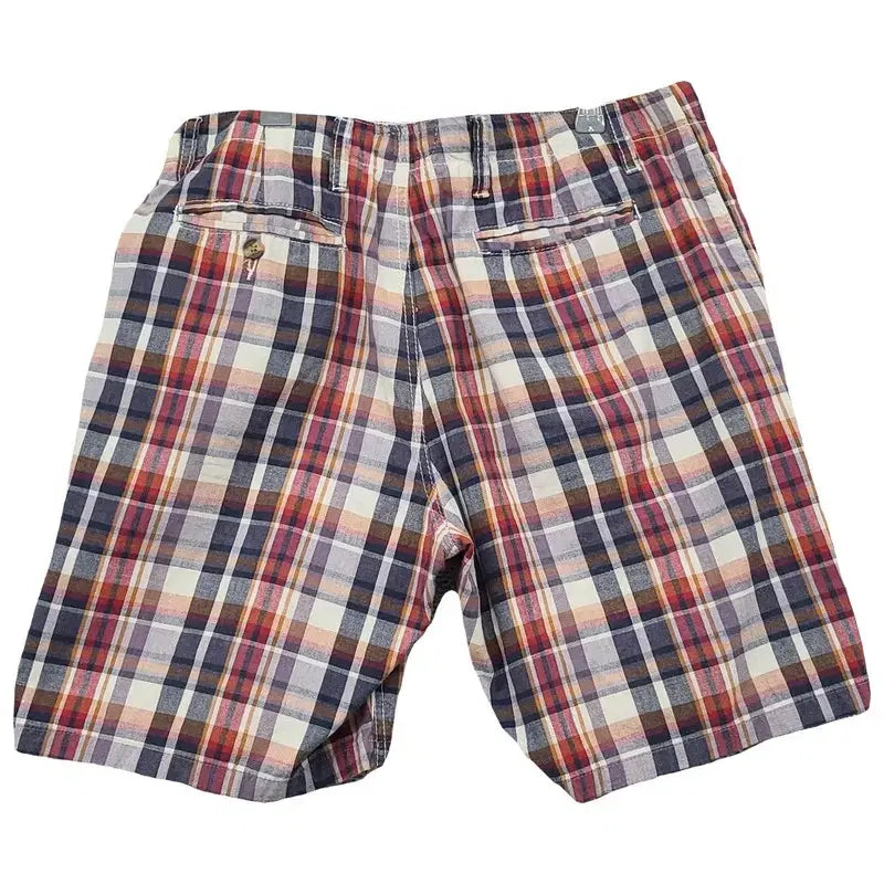 [BUNJANG] Polo Ralph Lauren Red Check Cotton Shorts (Size 34) / 폴로 빈티지 레드 체크 반바지 34