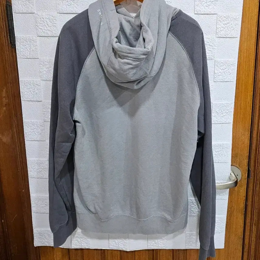 [BUNJANG] Nike Swoosh Hoodie Grey / 나이키 스우시 후드티 그레이