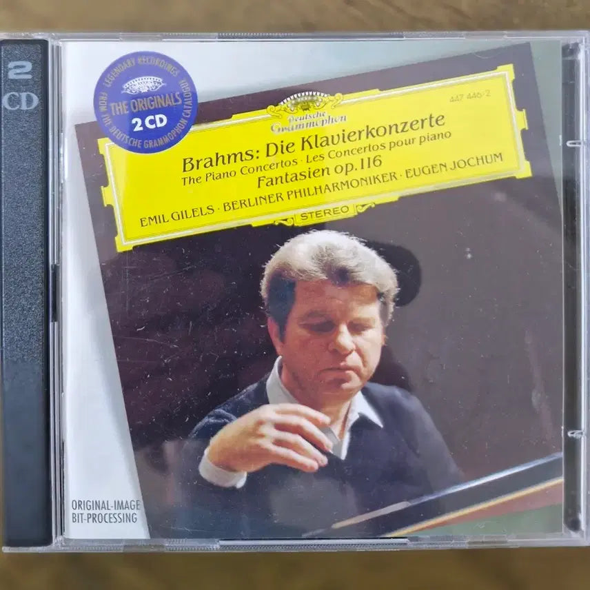 [BUNJANG] Brahms Piano Concerto Nos. 1 &amp; 2 (2CD) - Emil Gilels, Berlin Philharmonic, Eugen Jochum / 브람스 피아노 협주곡 2CD