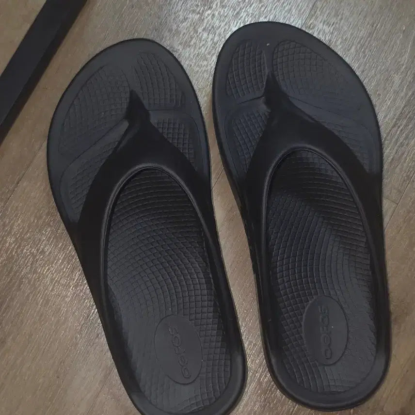 [BUNJANG] OOFOS Original Sandal Black 260 / 우포스 오리지널 조리 쪼리 블랙 260