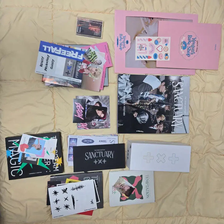[BUNJANG] TXT Official Lightstick Unsealed Album Bundle / 투바투 응원봉+ 개봉앨범 +덤