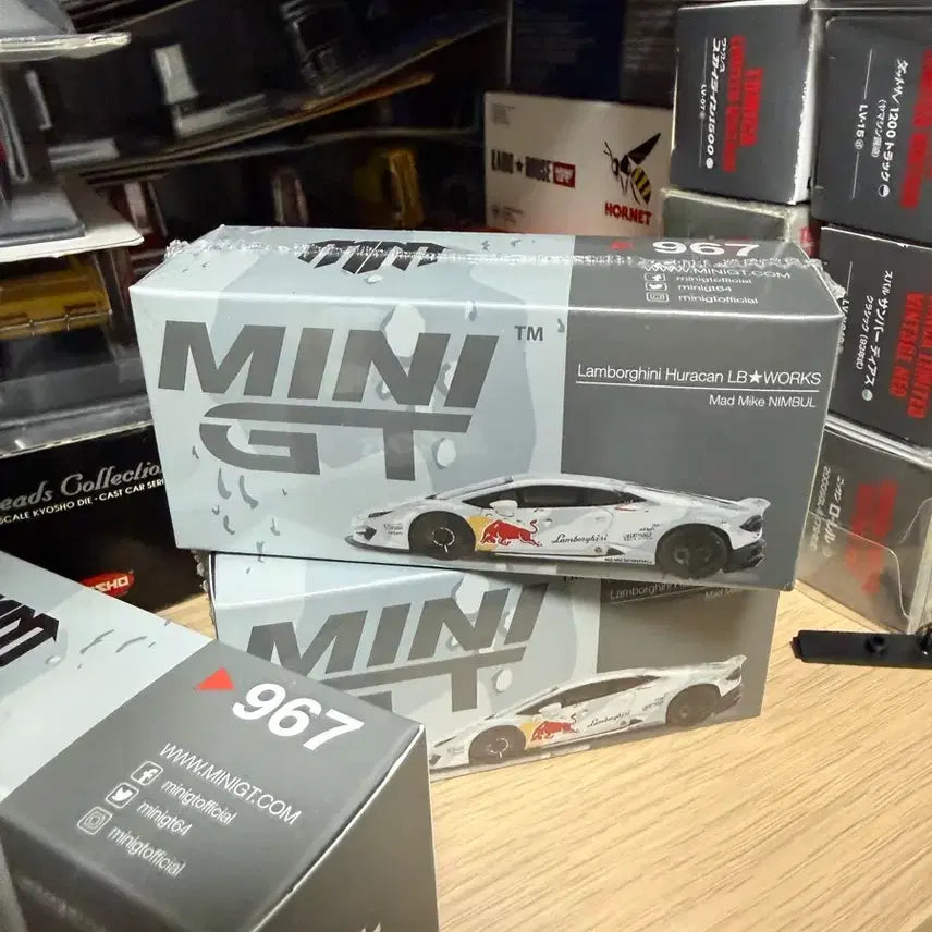 [BUNJANG] Minini GT 1/64 Lamborghini Huracan Red Bull / 미니지티 우라칸 레드불