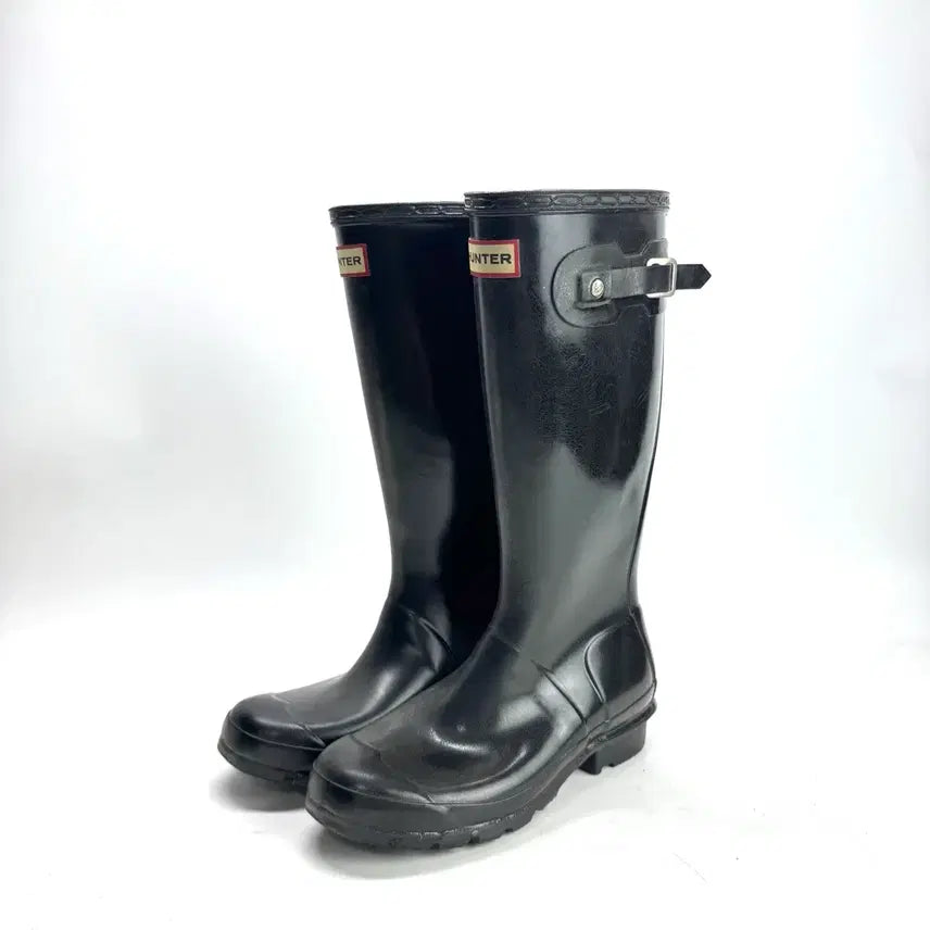 [BUNJANG] Hunter Kids Original Gloss Rain Boots Black 220mm / 220) Hunter 헌터 키즈 오리지널 글로스 레인부츠