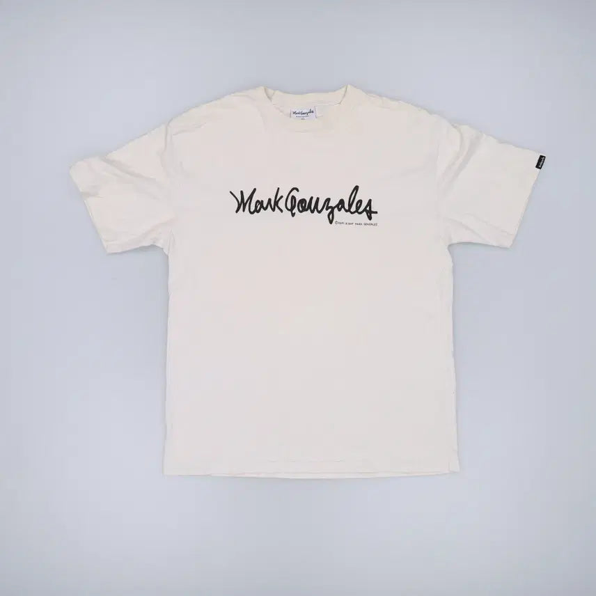 [BUNJANG] Mark Gonzales Printing Short Sleeve T-Shirt / L 마크곤잘레스 프린팅 반팔티 0323H1