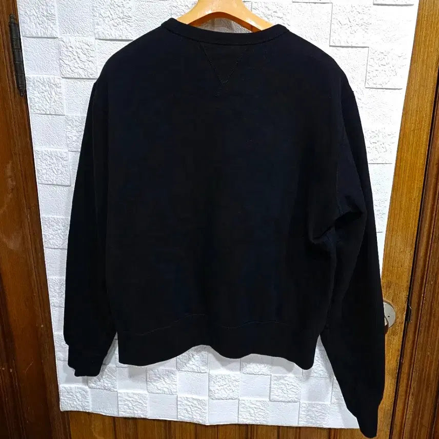 [BUNJANG] Polo Ralph Lauren Black Fleece Sweatshirt / 무배)폴로 랄프로렌 블랙 맨투맨 기모