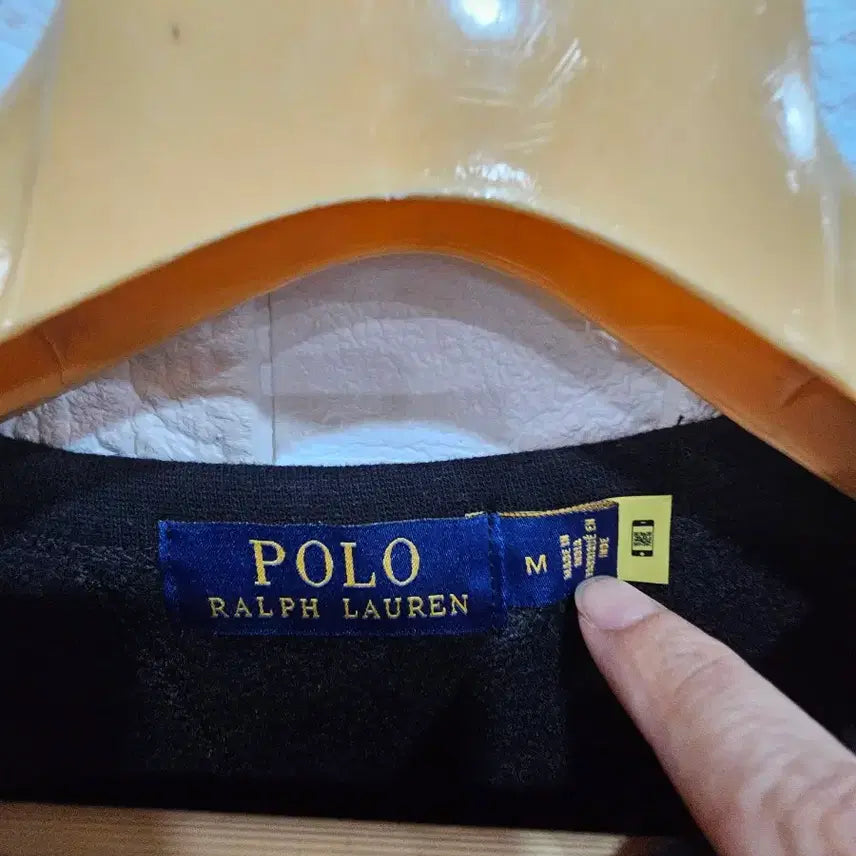 [BUNJANG] Polo Ralph Lauren Black Fleece Sweatshirt / 무배)폴로 랄프로렌 블랙 맨투맨 기모