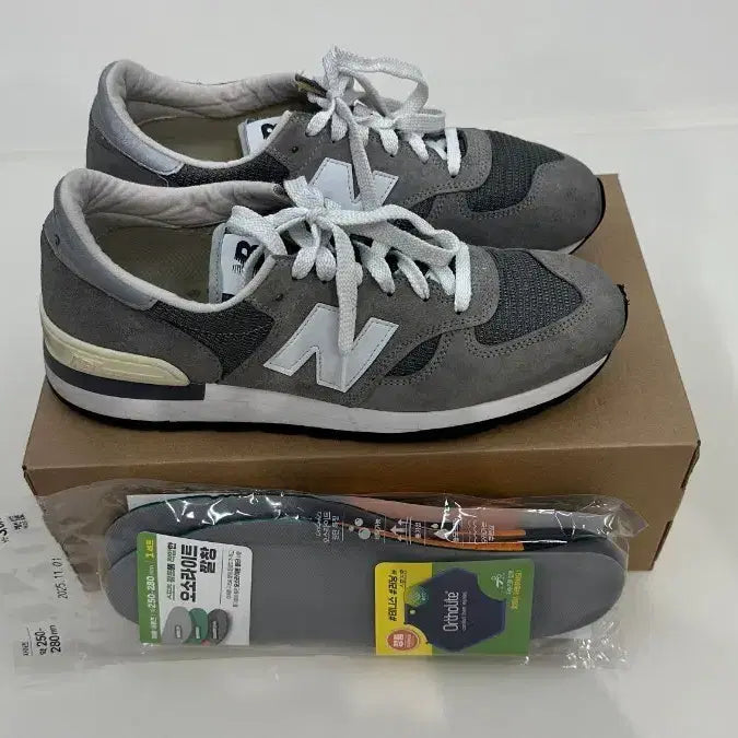 [BUNJANG] New Balance M990 Grey Shoes (Size 290) / 뉴발란스 990v1 290 그레이