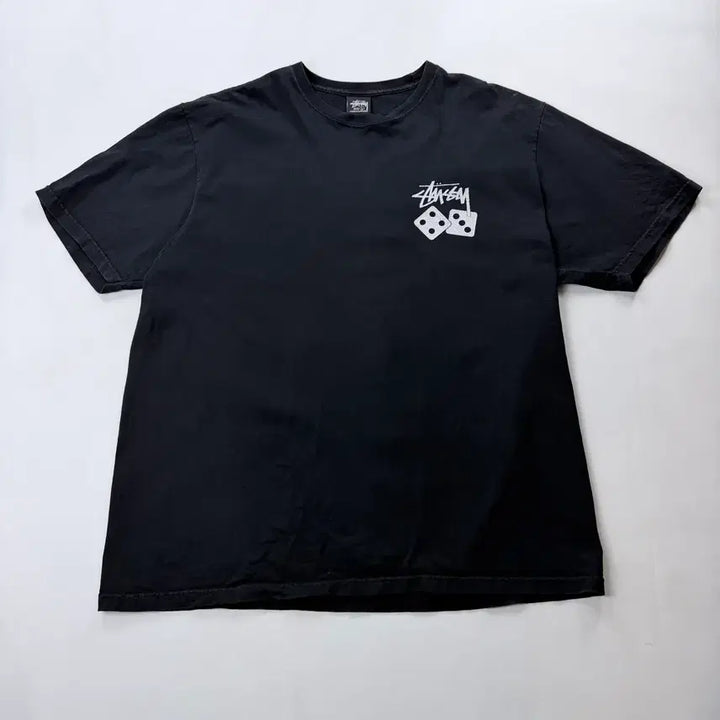 [BUNJANG] Stussy Dice Pigment Dyed Short Sleeve T-Shirt / 스투시 다이스 피그먼트 다이드 반팔