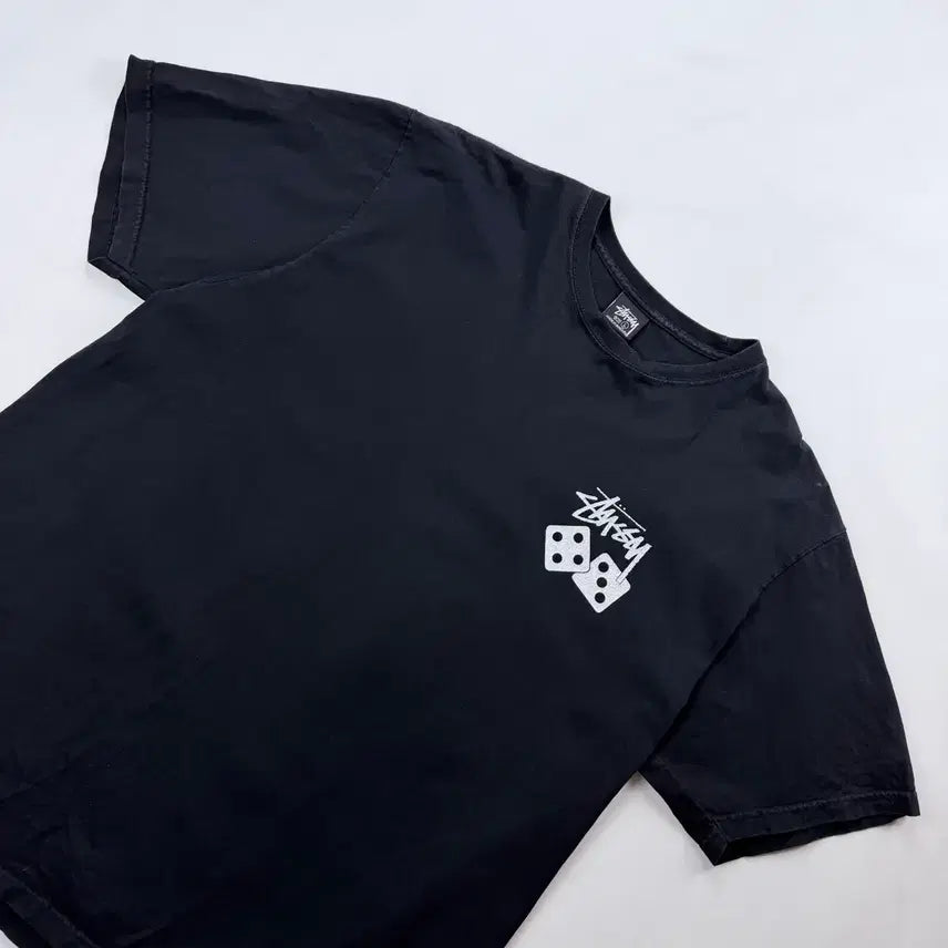[BUNJANG] Stussy Dice Pigment Dyed Short Sleeve T-Shirt / 스투시 다이스 피그먼트 다이드 반팔
