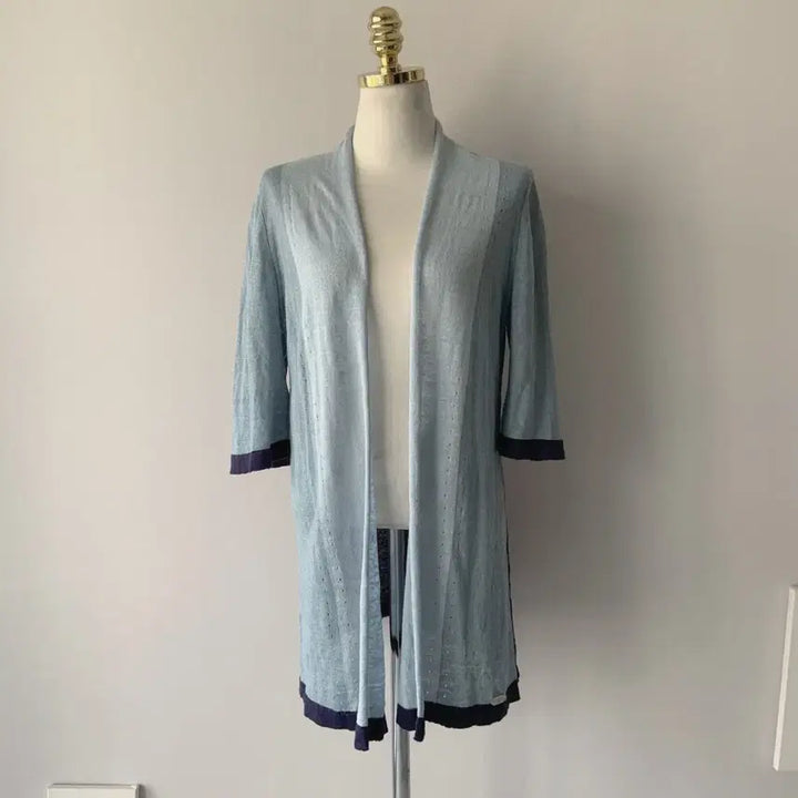 [BUNJANG] Cinzia Caldi Linen Cardigan - Made in Italy (Size 42) / Cinzia caldi 린넨 가디건 made in Italy