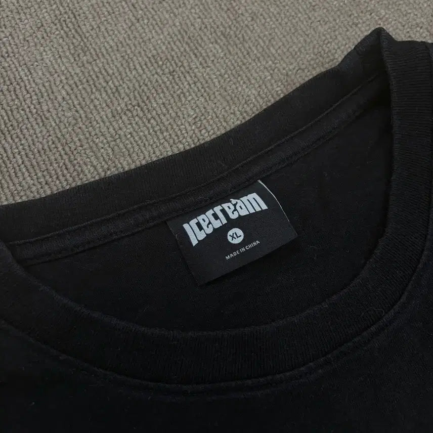 [BUNJANG] Icecream Short Sleeve T-Shirt XL Black / icecream 아이스크림 반팔 티셔츠 xl