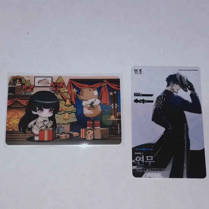 [BUNJANG] Yeonmu Collaboration Limited Photocard / 명조 치사 콜라보 한정 포토카드 연무