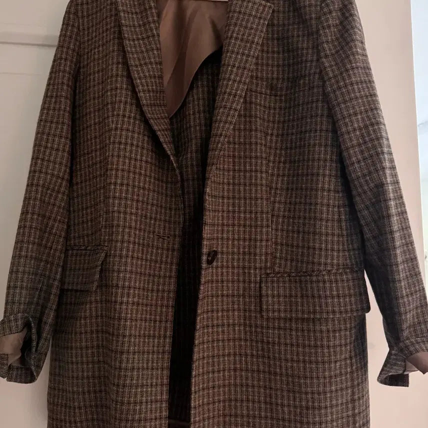 [BUNJANG] Vanessa Bruno Athé Plaid Jacket / 바네사브루노아떼 정유미 체크자켓