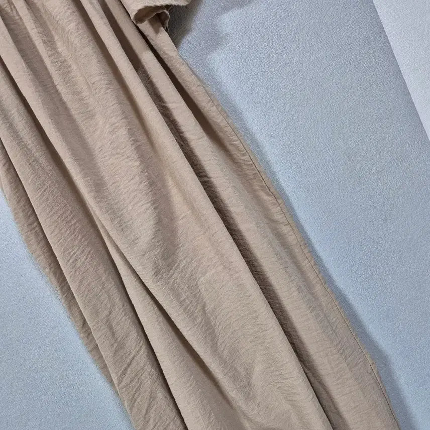 [BUNJANG] Square Neck Puff Sleeve Linen Dress / 퍼프소매 스퀘어넥 린넨 원피스 66